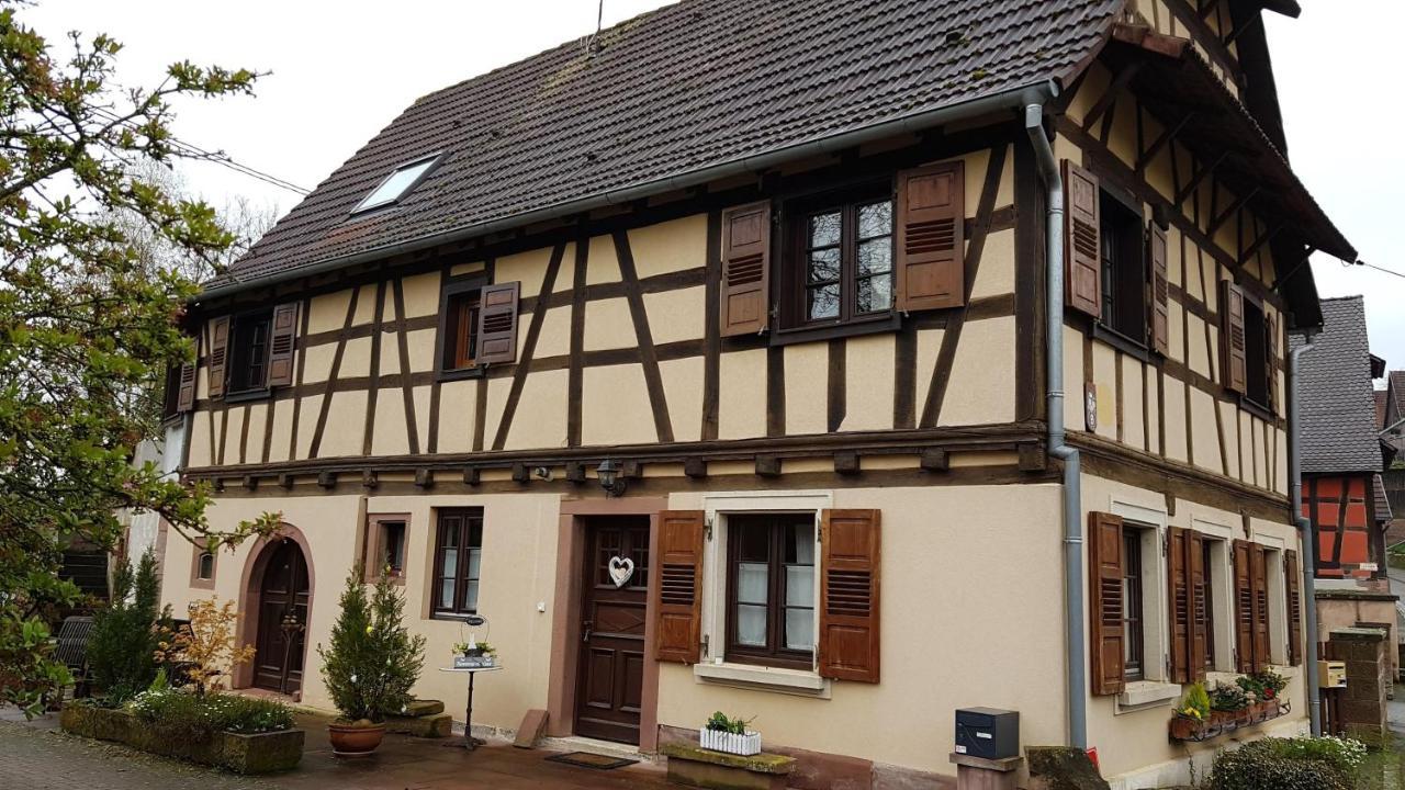 Gite A La Petite Fontaine-Plain Pied-Maison Alsacienne Renovee Avec Passion-4 Pers-4Nuitees Minimum Langensoultzbach Buitenkant foto