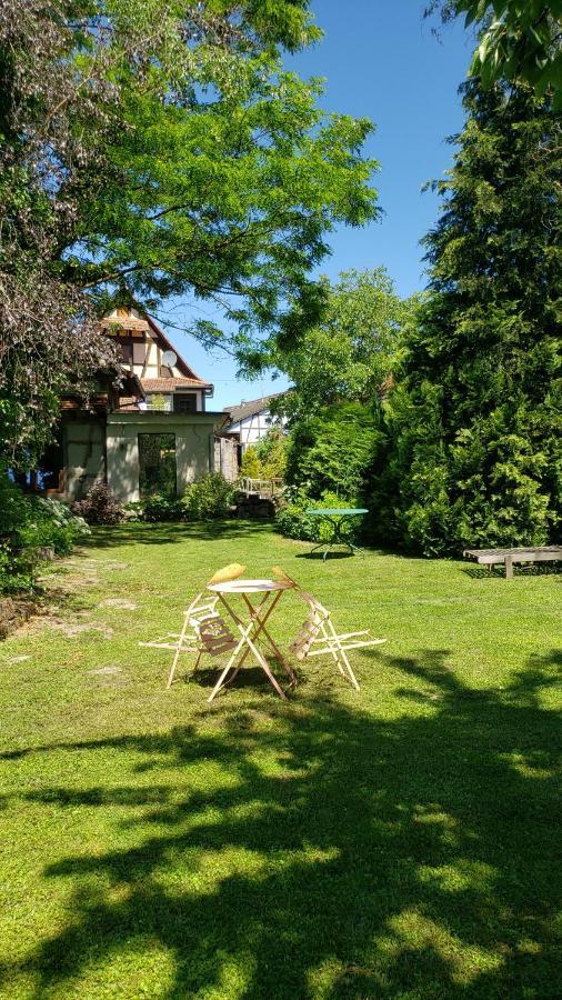 Gite A La Petite Fontaine-Plain Pied-Maison Alsacienne Renovee Avec Passion-4 Pers-4Nuitees Minimum Langensoultzbach Buitenkant foto